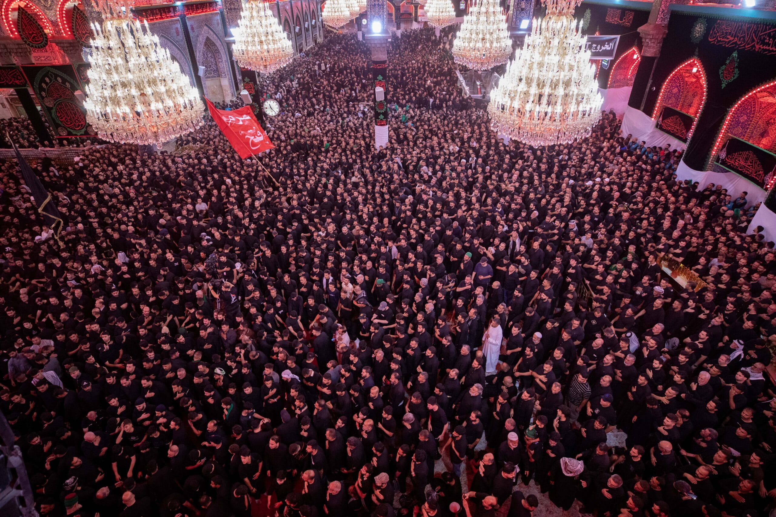 The Holy Shrine of Imam Hussain (as) in Karbala